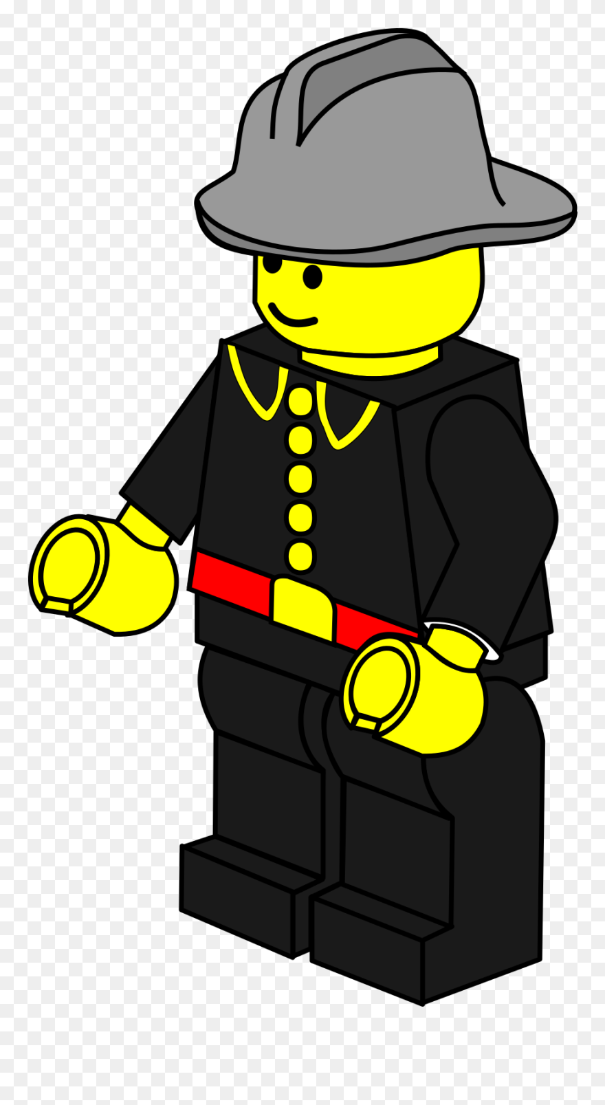 How To Set Use Lego Town Fireman Svg Vector Clipart