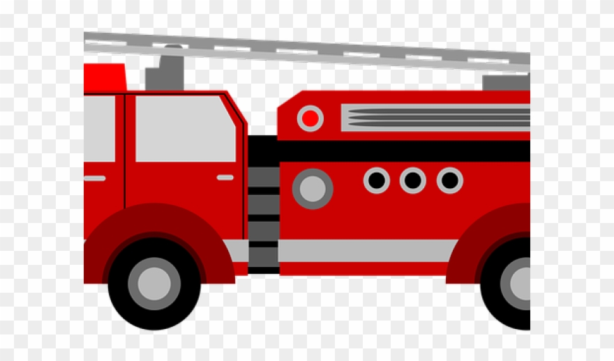 Firetruck Clipart - Png Download