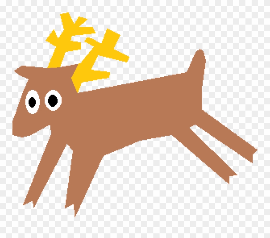 Reindeer White-tailed Deer Moose Musk Deers - Deer Clipart