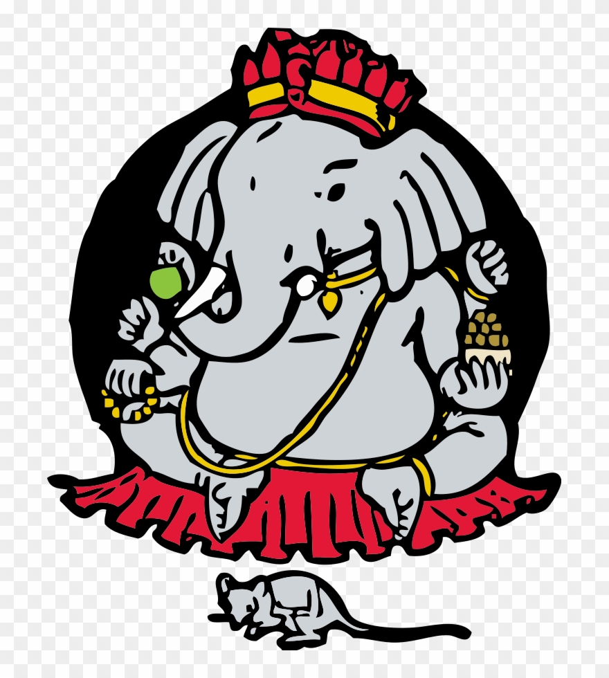 Clipart Elephant Diwali - Happy Ganesh Chaturthi Fb Gif - Png Download