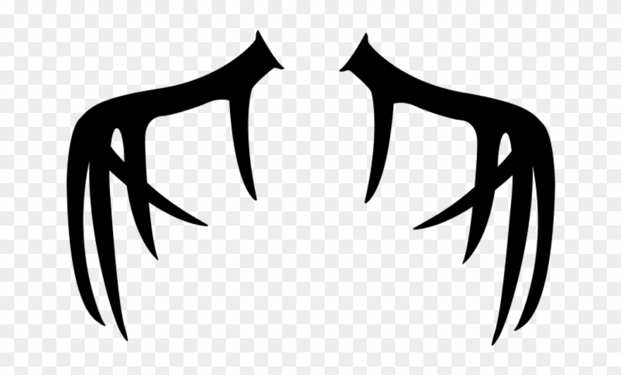 Deer Clip Art Cliparts Co F3wc9p Clipart - Deer Antlers Upside Down - Png Download