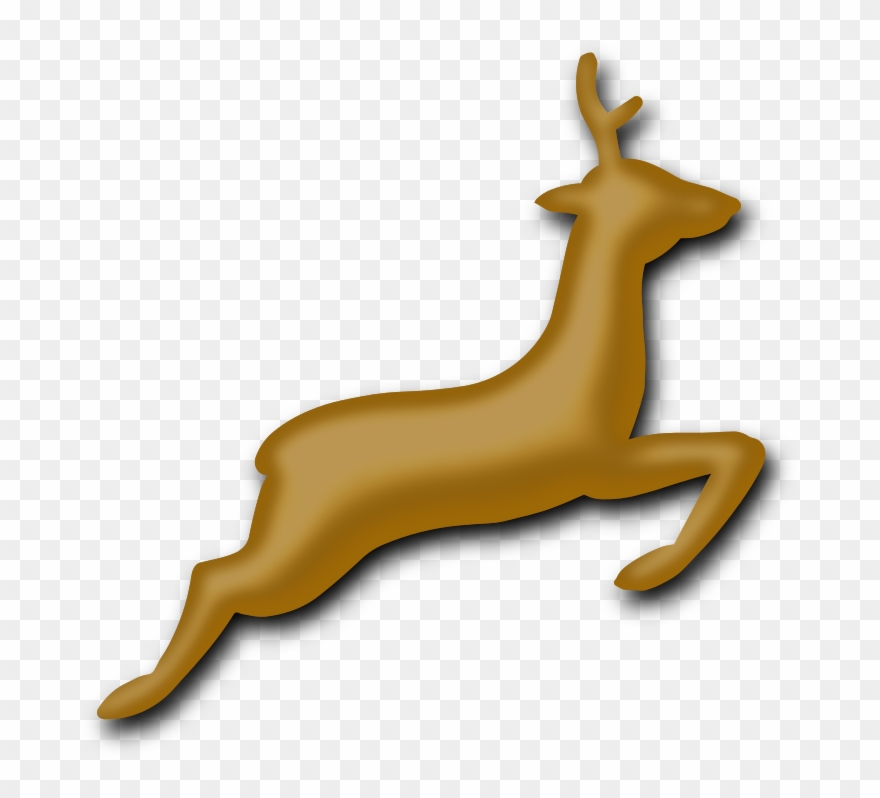 Reindeer Cat Hunting Animal - Deer Clipart