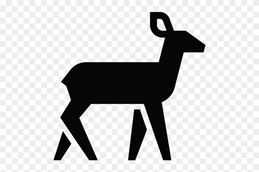 Gazelle Clipart Mule Deer - Clip Art - Png Download