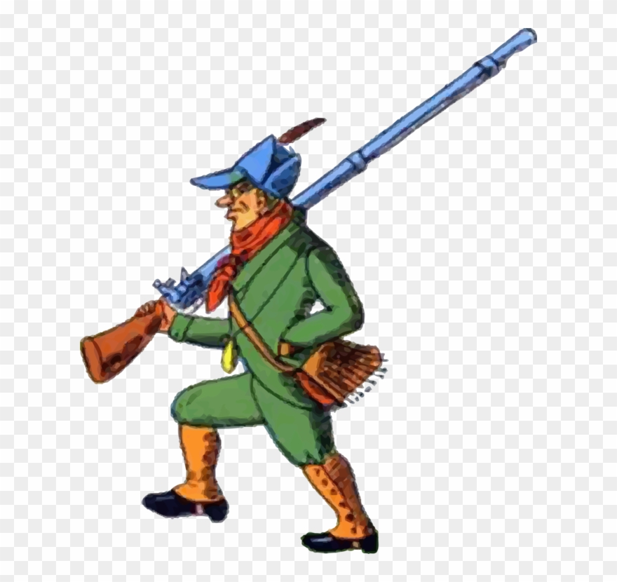 Deer Hunting Hunting Dog Drawing Waterfowl Hunting - Hunter Clipart - Png Download