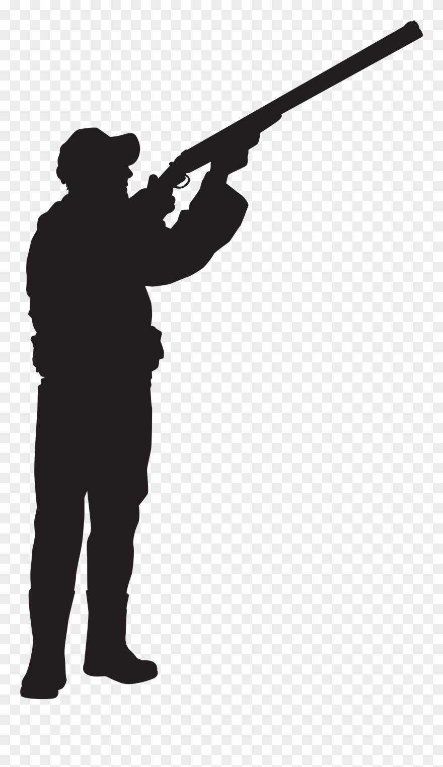 Silhouette Clip Art Hunter - Windows Phone Logo Red - Png Download