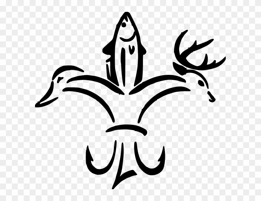 Amazin Tumbler Image Gallery For Cusyom Designs - Hunting Fishing Fleur De Lis Clipart