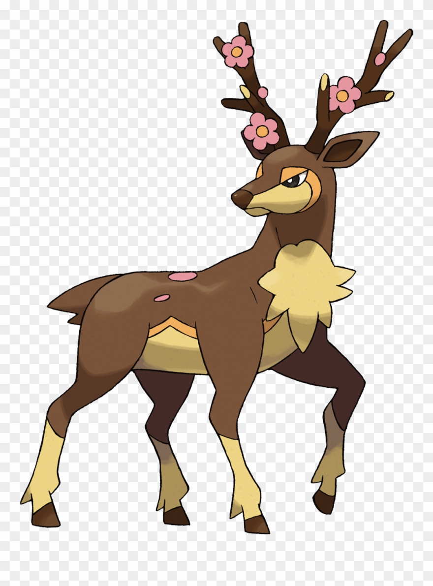 "ohhh New Guy, Huh" Klaude Had Let Himself Grow, Now - Sawsbuck Pokemon Clipart