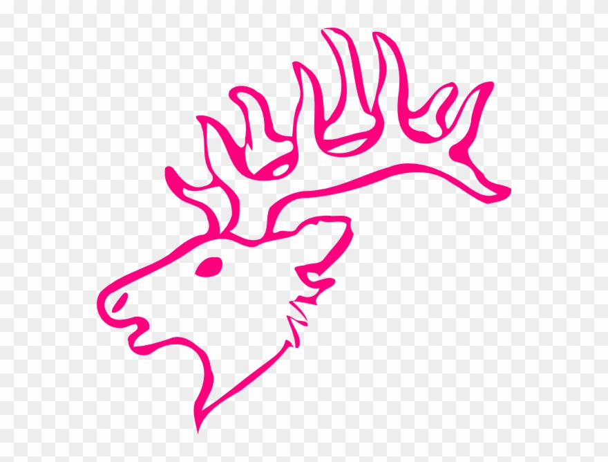 Draw A Easy Deer Clipart