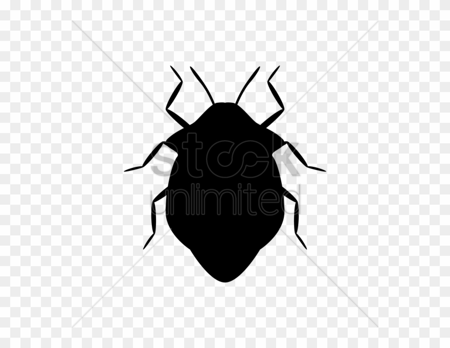 Silhouette - Insect - Silhouette Clipart