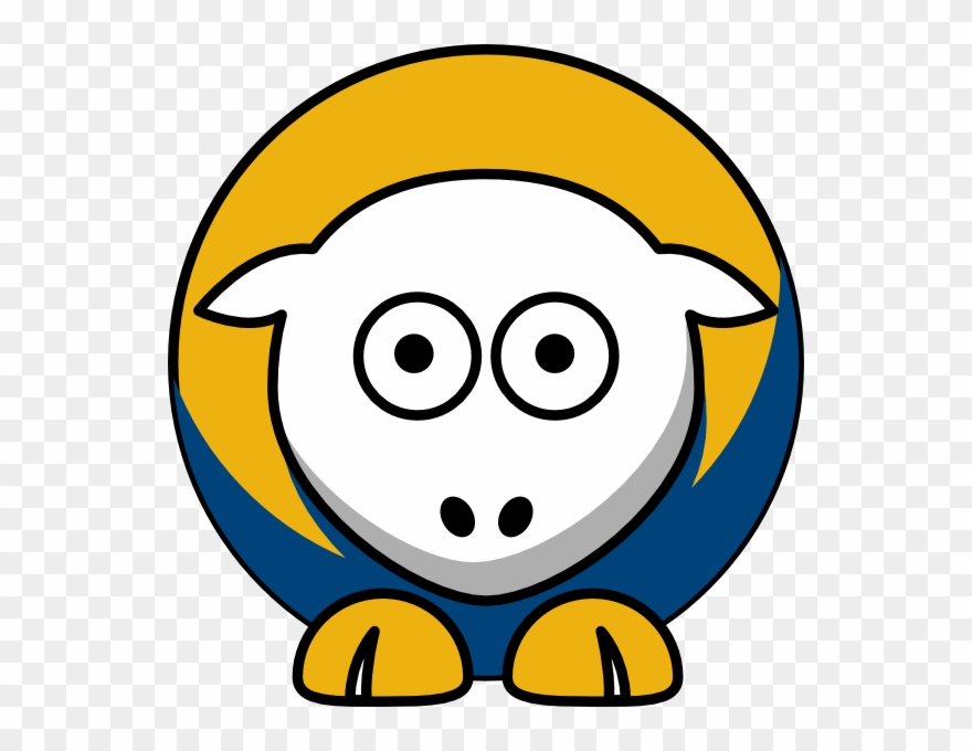 Sheep - Chattanooga Mocs - Team Colors - College Football Clipart