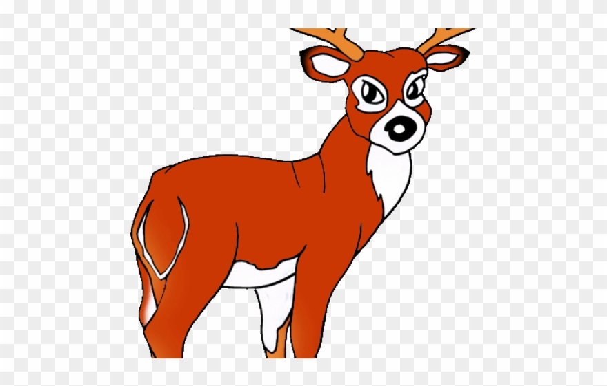 White Tailed Deer Clipart Illinois State - Png Download