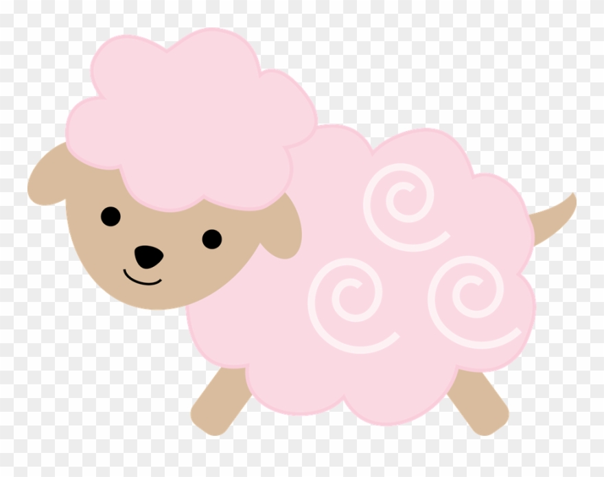 Pink Sheep, Baby Sheep, Cute Sheep, Cute Coloring Pages, - Sheep Clipart