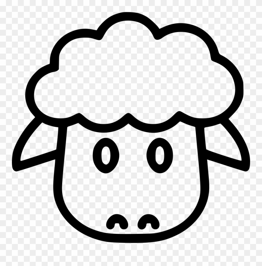 Sheep Face Png Clipart