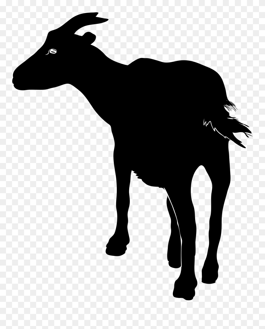 Clip Art At Getdrawings Com Free For - Goat Silhouette Png Transparent Png