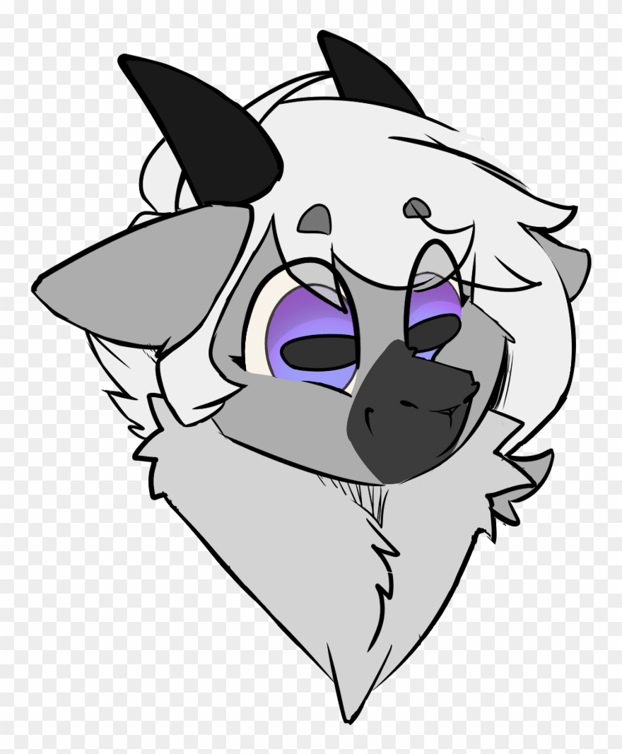 Mundante, Bovine, Bust, Fluffy, Goat, Goat Eyes, Gray, - Goat Clipart