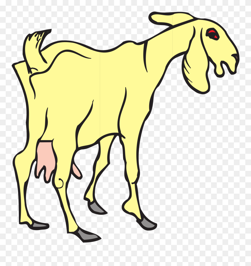 You Searched For Random Clipart - Yellow Goat - Png Download
