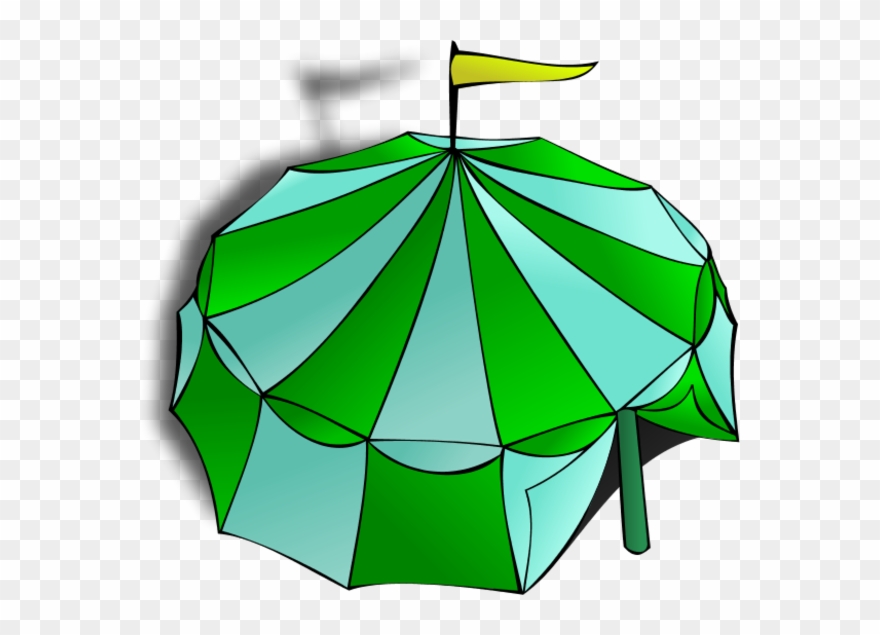 Circus Tent Vector Clip Art - Circus Tent Clip Art - Png Download