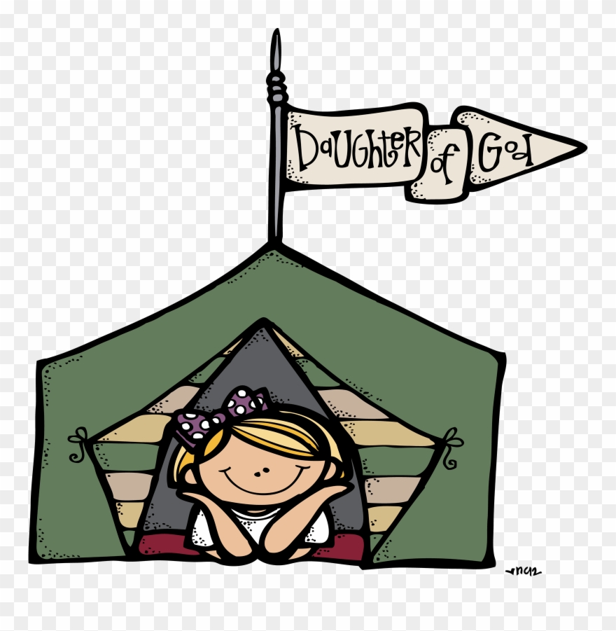 Football Clipart Camping Clipart - Young Women Camp Lds - Png Download