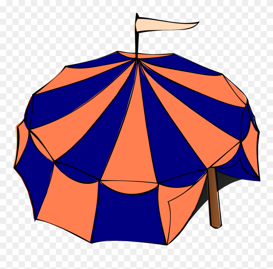 Tent Clipart Canopy - Circus Tent Clip Art - Png Download