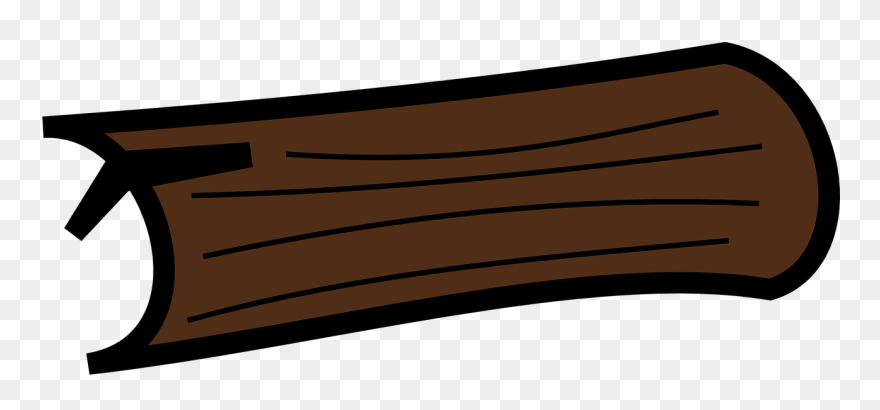 Camp Fire Clipart Fire Log - Cartoon Wood Log Png Transparent Png