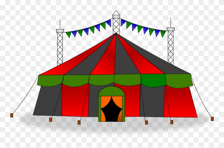 Circus Tent Big Top Clipart
