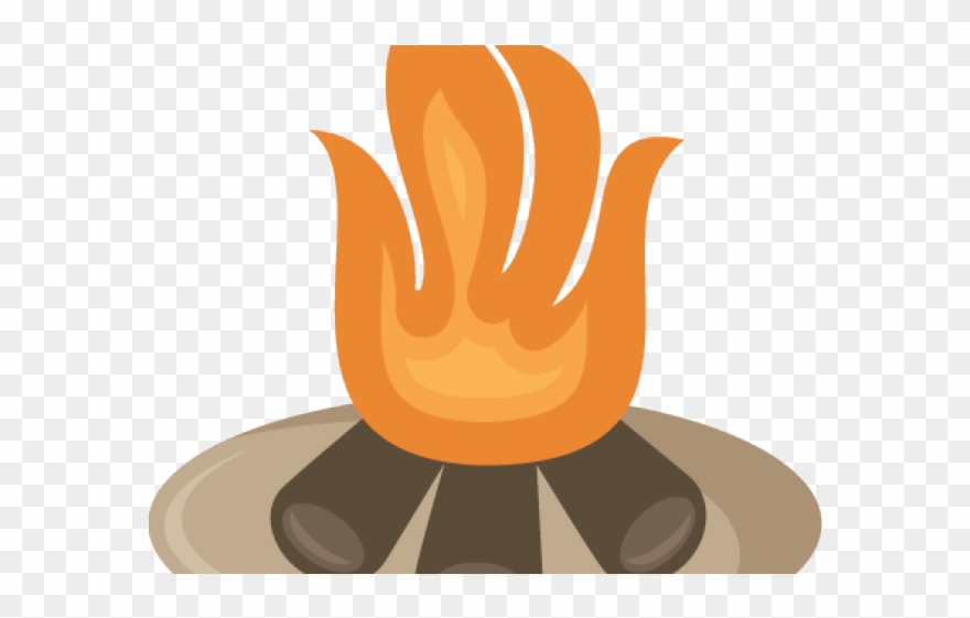 Campfire Clipart Church - Woodland Campfire Clipart - Png Download