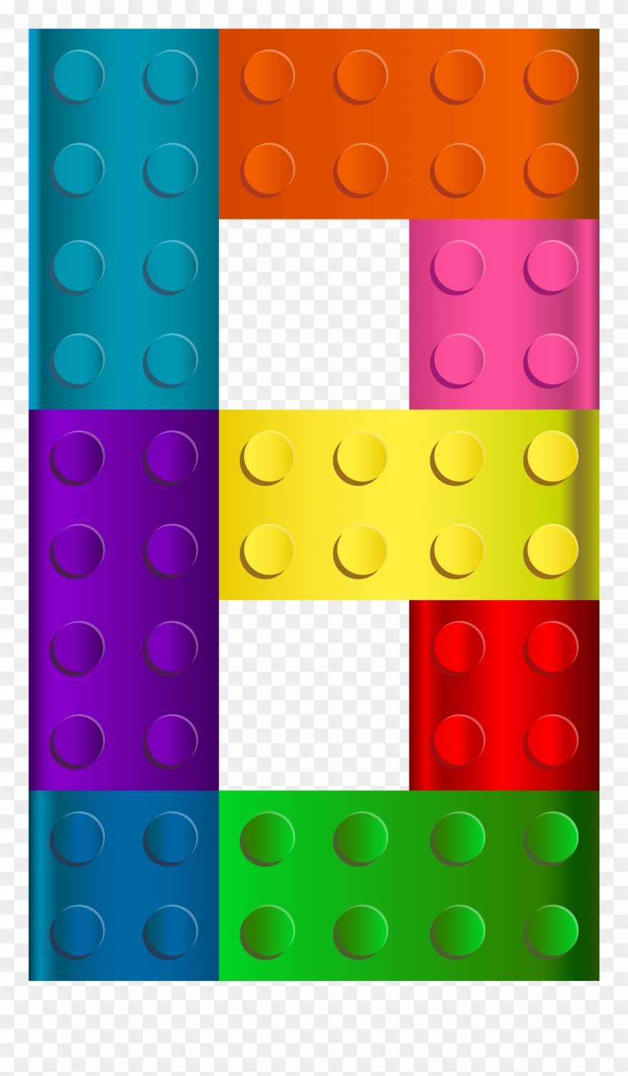 Download Download Lego Cliparts Numbers - Lego Number 8 Clipart ...