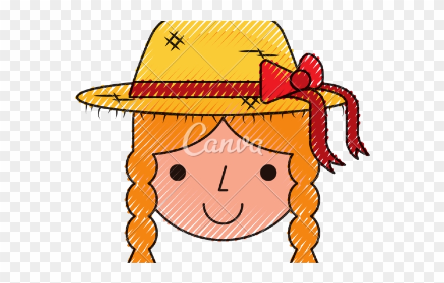 Cowboy Hat Clipart Chinese Farmer - Hat - Png Download