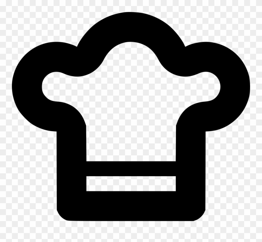 Cook Kitchen Chef Hat Restaurant Svg Png - Cook Icon Transparent Clipart