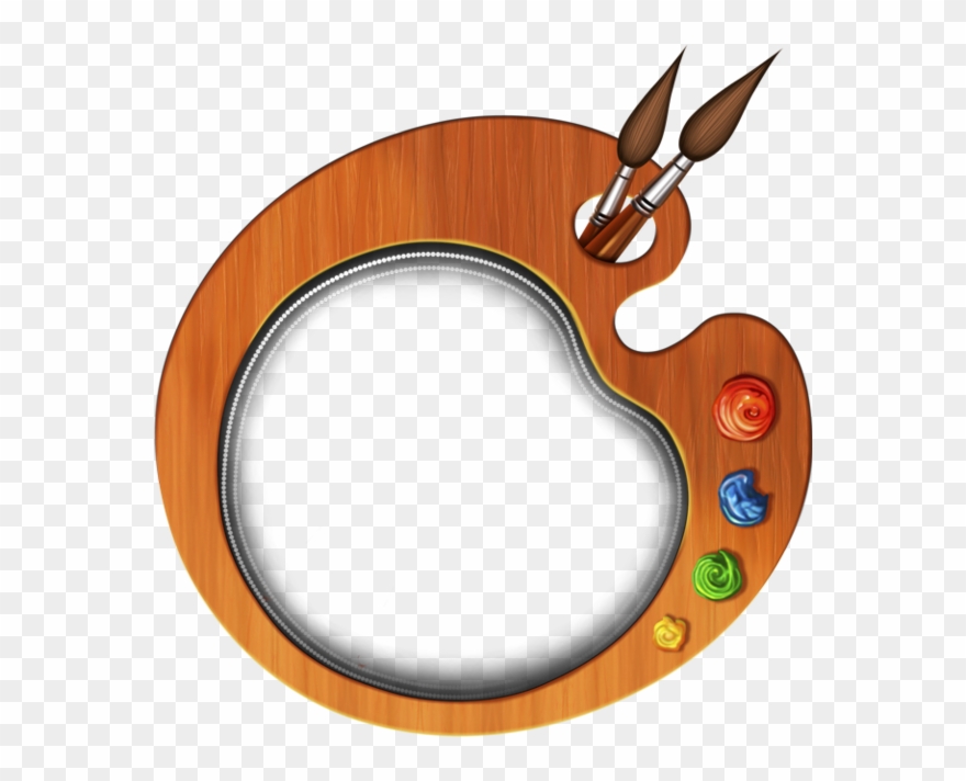 Tubes Cadres - Molduras De Pintura Png Clipart