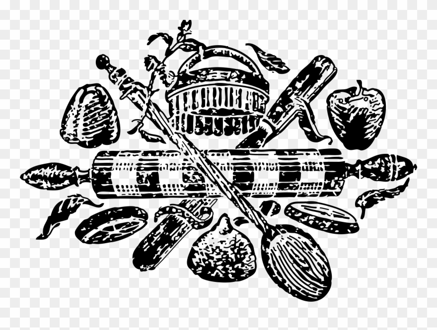 Baking Utensils Clip Art - Png Download