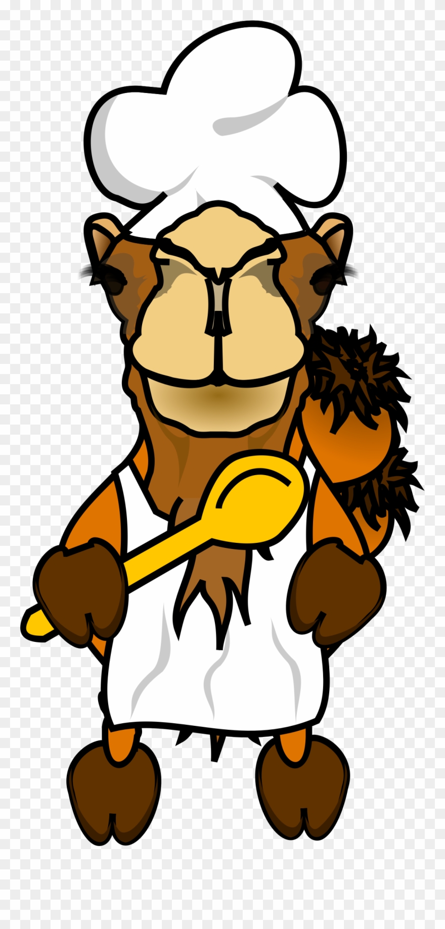 Big Image - Camel Comic Clipart
