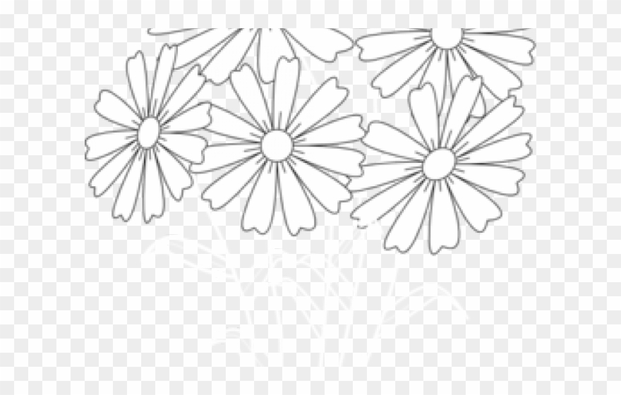 Daisy Clipart Dais - Look At The Flowers Tshirt Unisex T-shirts - Png Download