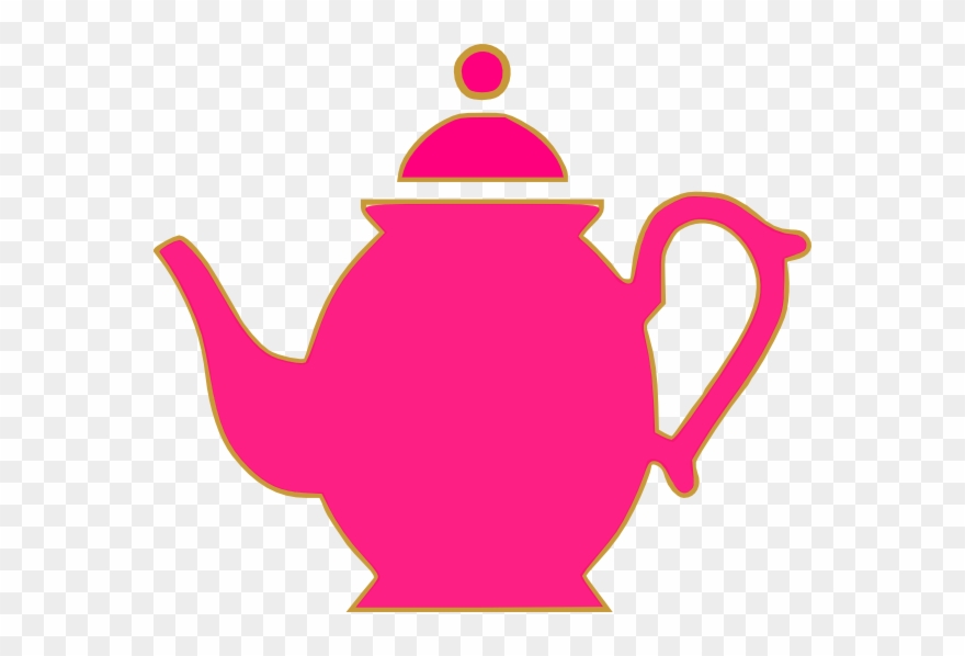 Teapot - Pink Tea Pot Clip Art - Png Download