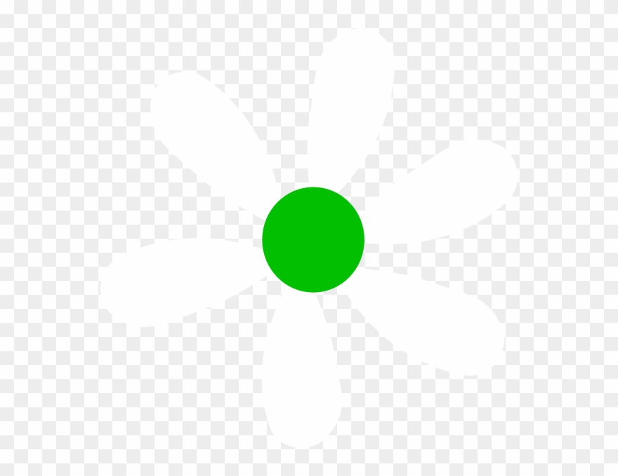 How To Set Use Green-white Daisy Svg Vector Clipart