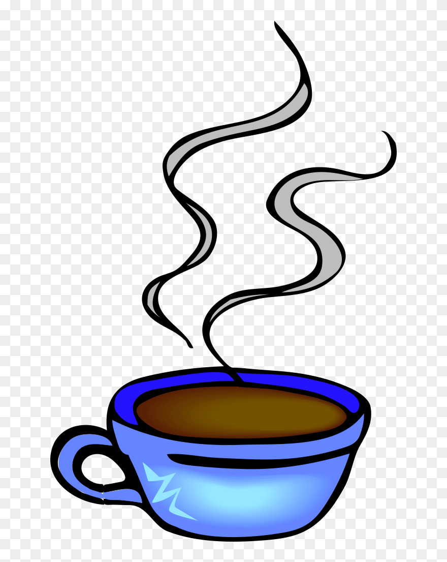 Image Royalty Free Library Coffee Cup Hot Steaming - Cup Of Coffee Clipart
