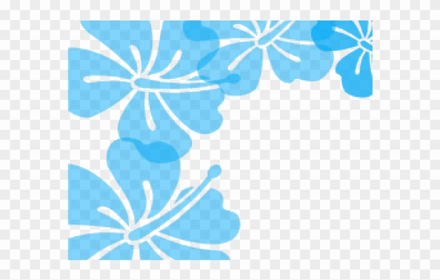 Flowers Borders Clipart Hibiscus - Rosemallows - Png Download