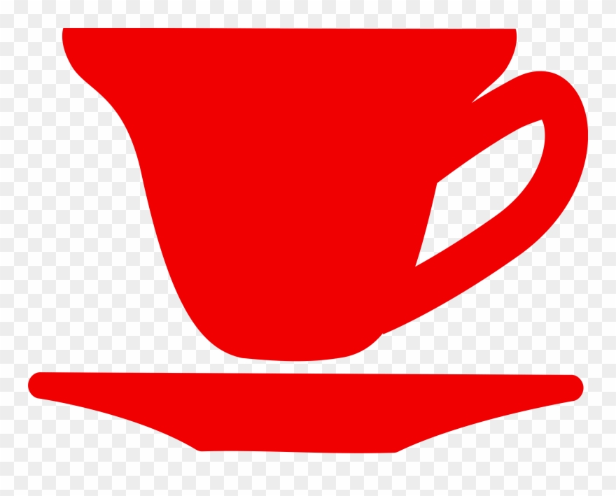 Big Image - Red Tea Cup Clipart - Png Download