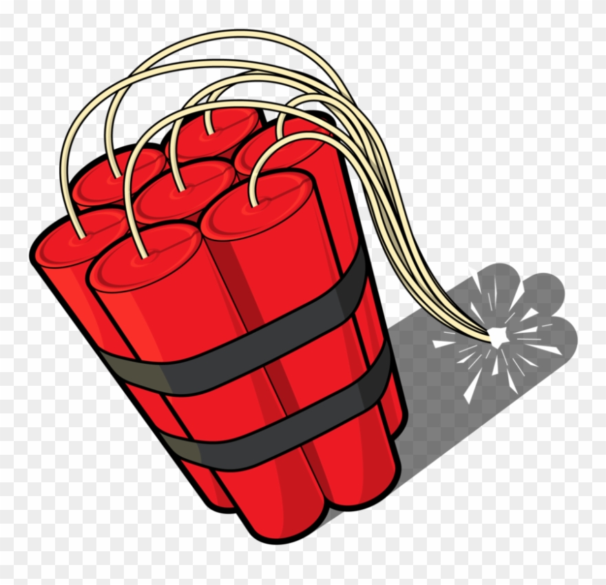 Tnt, Dynamite By Fabiocralves On Clipart Library - Png Download