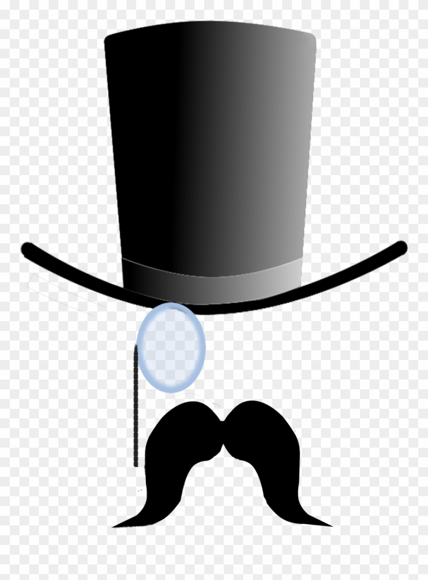Banner Black And White Download Top Hat Png Images - Top Hat Clipart