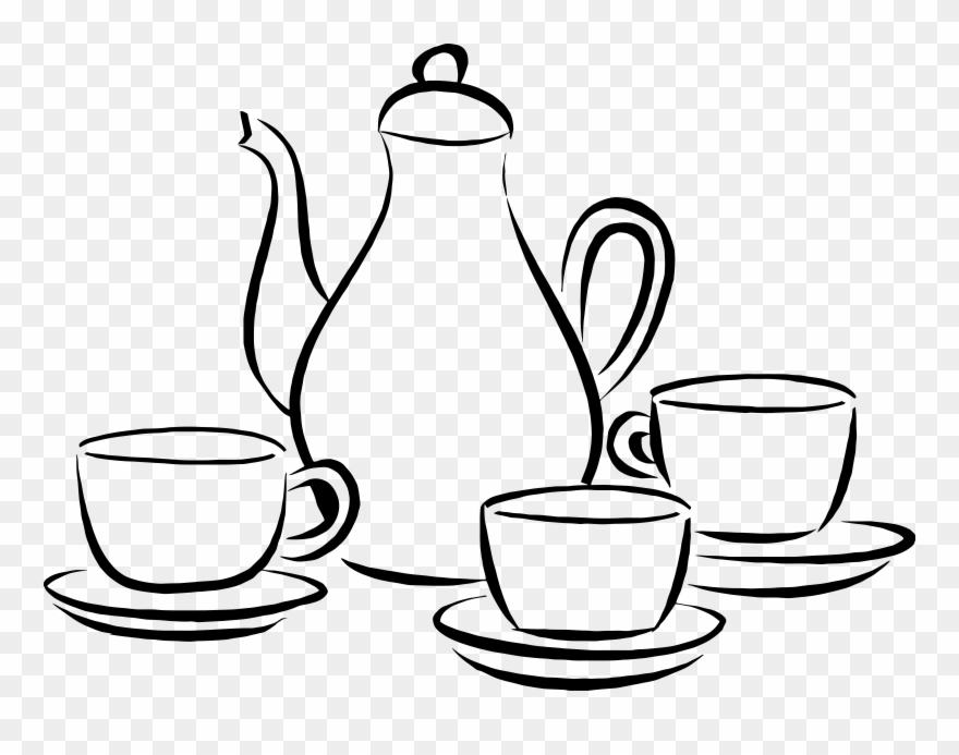 Picture Transparent Coffee Pot Clipart - Coffee Pot Png