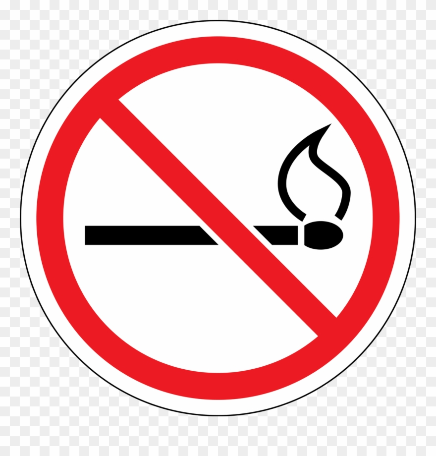 No Lighters No Matches W, Sign, Creative Safety - Give Up Cigarettes Clipart