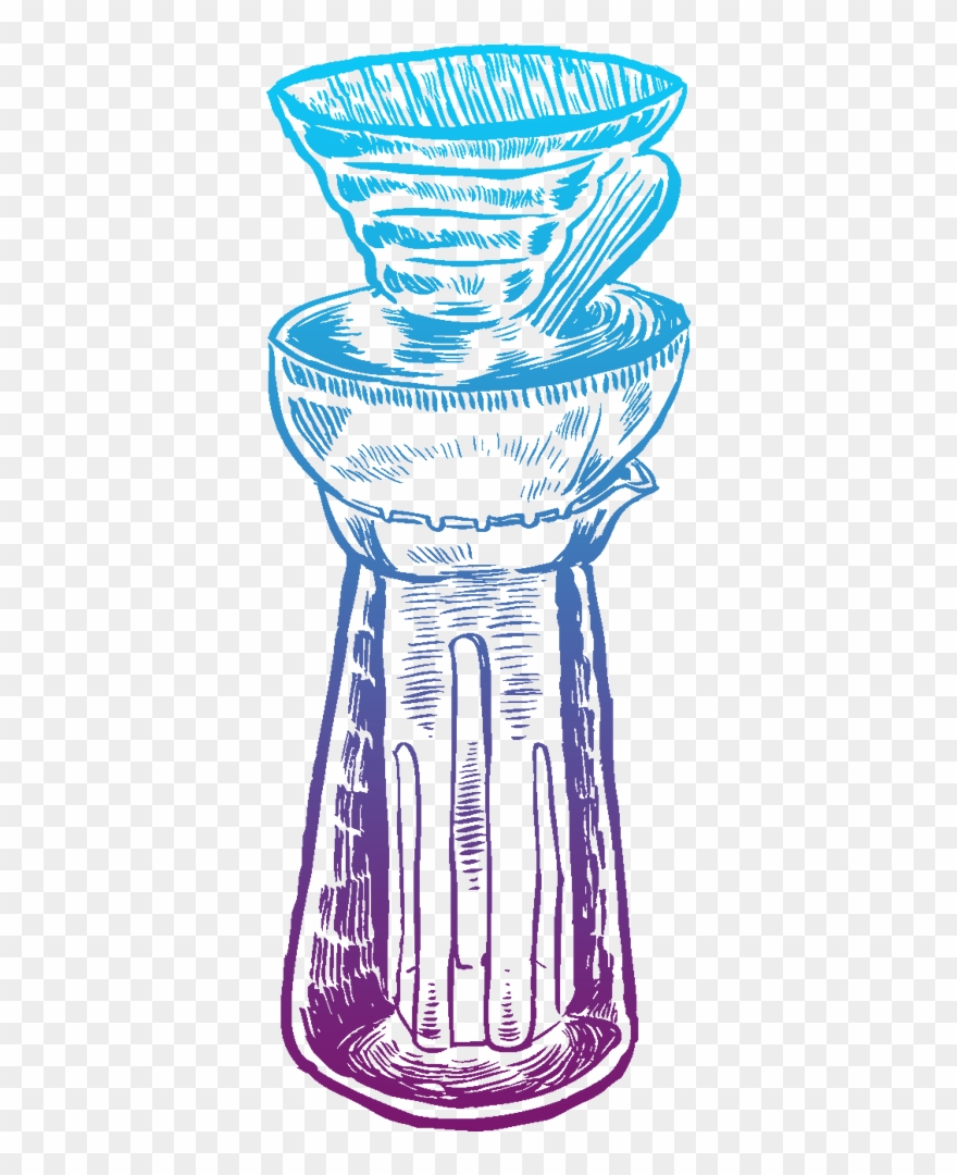 V60 Fretta Iced Coffee Clipart