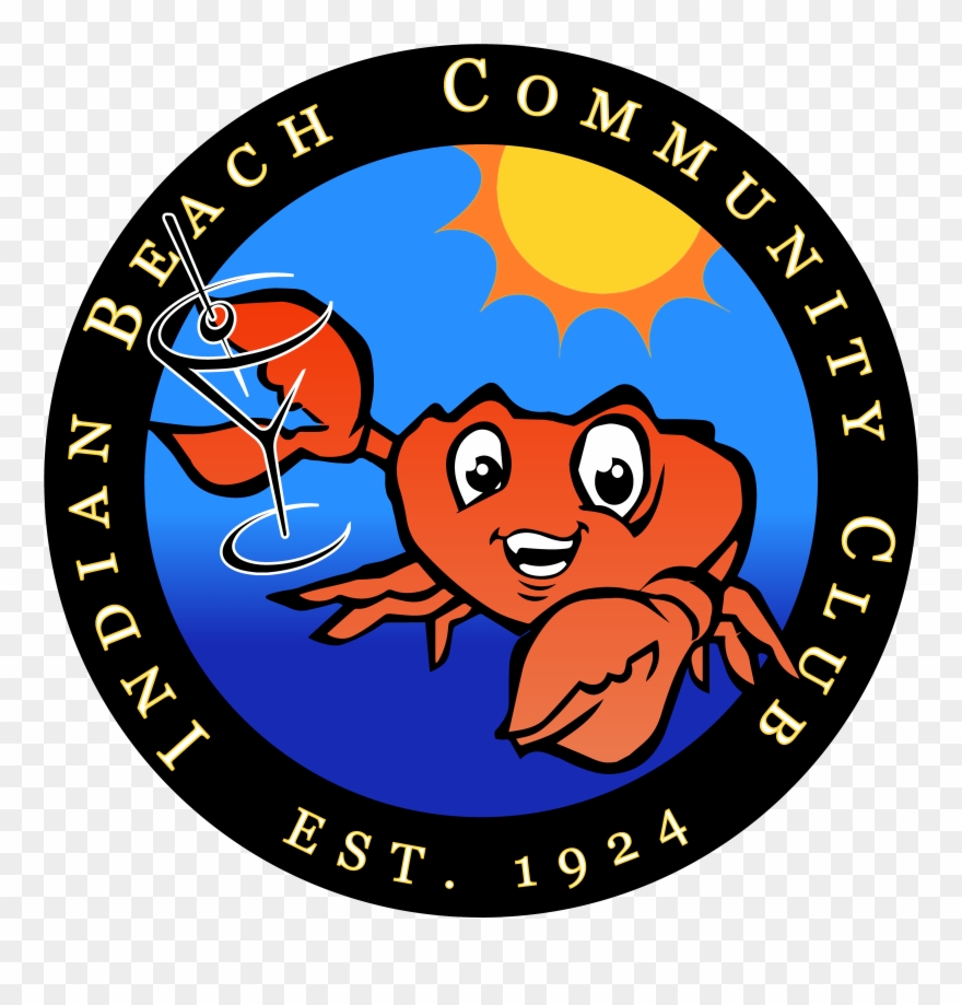 Indianbeach Est1924 C - Vector Graphics Clipart