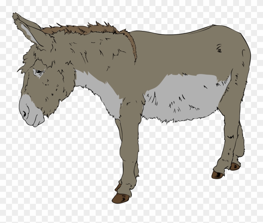 Donkey Clipart - Png Download