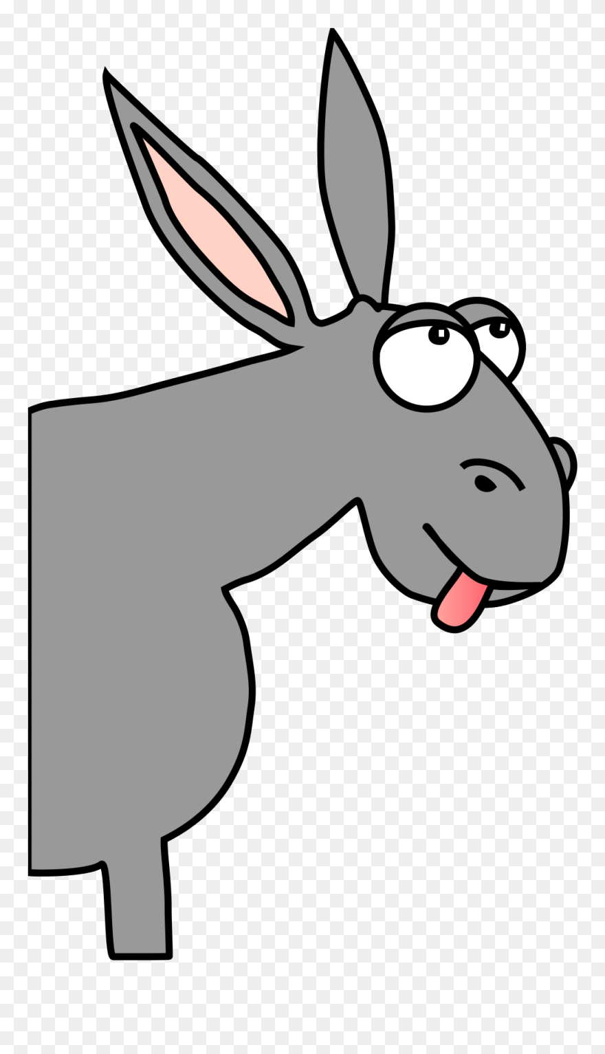 Donkey Clipart Svg - Clip Art - Png Download