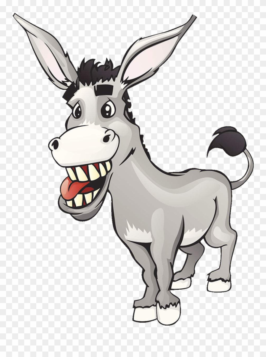 Black And White Santa Claus Dominick The - Lou Monte Dominick The Donkey Clipart