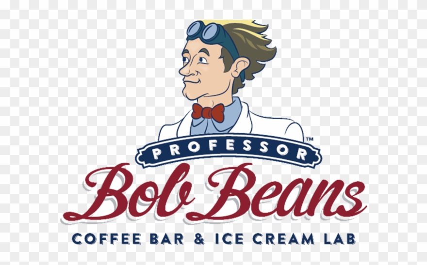 Check Out Professor Bob Beans Coffee Bar And Ice Cream - Bobs Beans Clipart