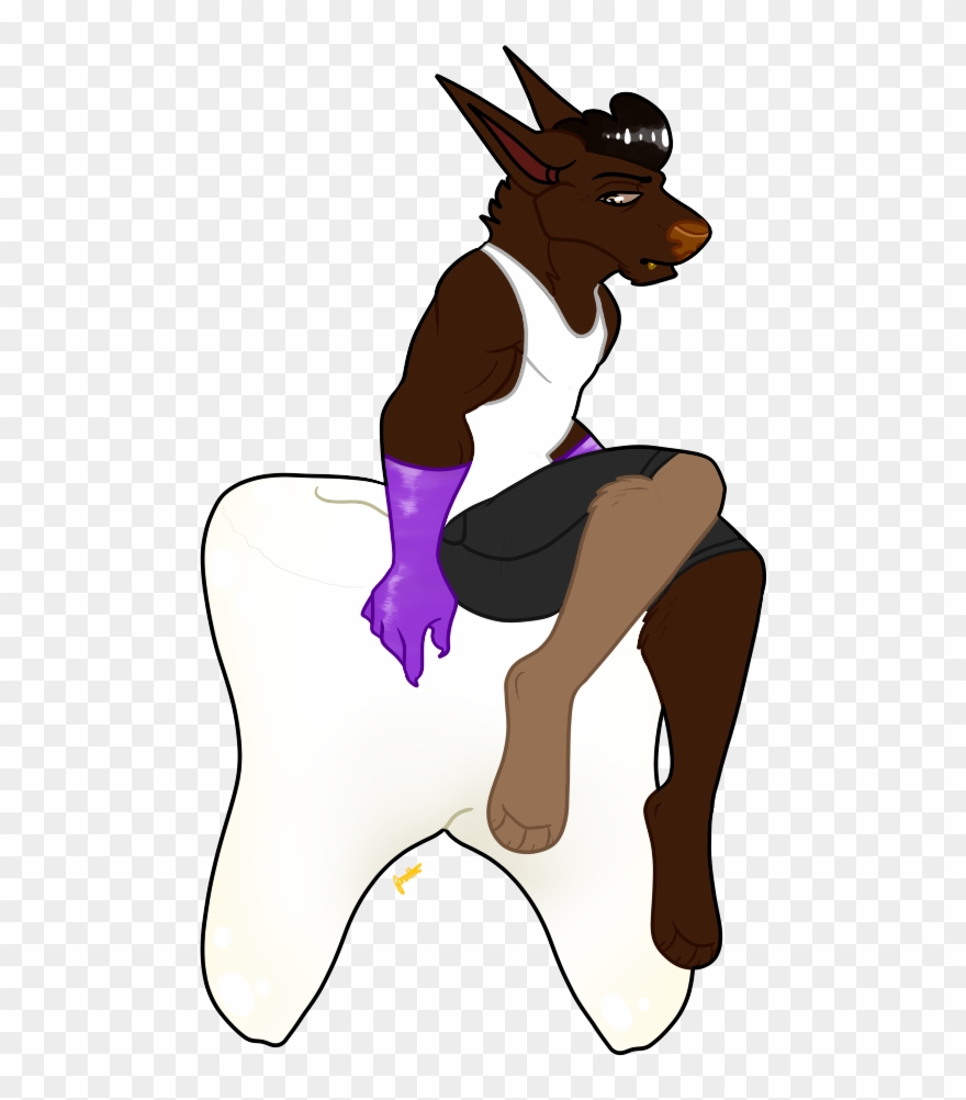 Tooth Seat - Cartoon Clipart