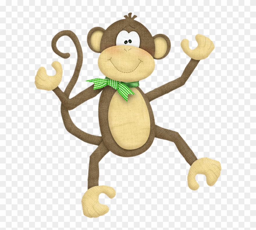 Monkeys ‿t✿p⁀ Safari Animals, Wild Animals, Monkey - Zoo Digital Scrapbook Kit Clipart